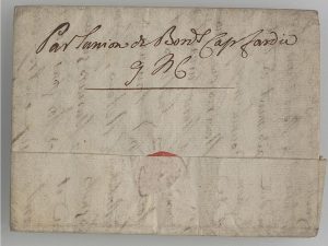 The letter that could be read, unopened, using Spatially Offset Raman Spectroscopy (SORS)