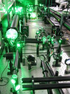 Gemini green pump laser for amplifier three.